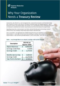 Treasury Review < Expense Reduction Analysts